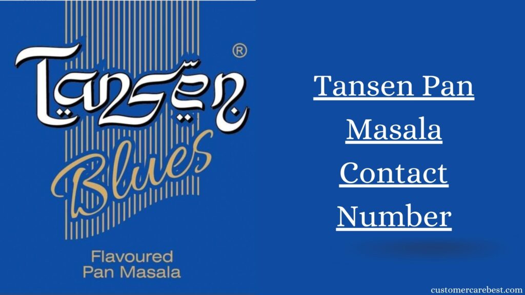 Tansen Pan Masala Contact Number